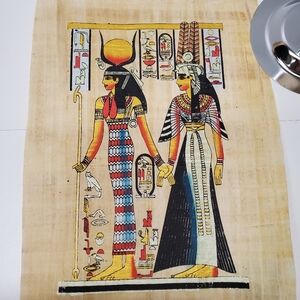 Authentic Egyptian papyrus paper 📜 with certificate